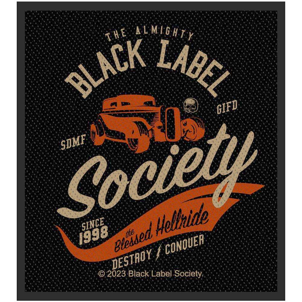 Black Label Society - The Blessed Hellride Patch - Black